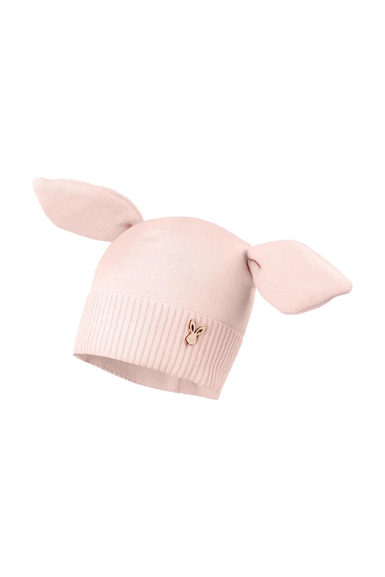 

Детская хлопковая шапка NORI Jamiks, розовый
