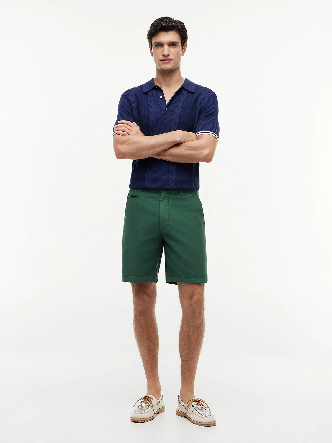 Обычные брюки-чиносы 'Dover' Tommy Hilfiger, Dark Green — фото 3