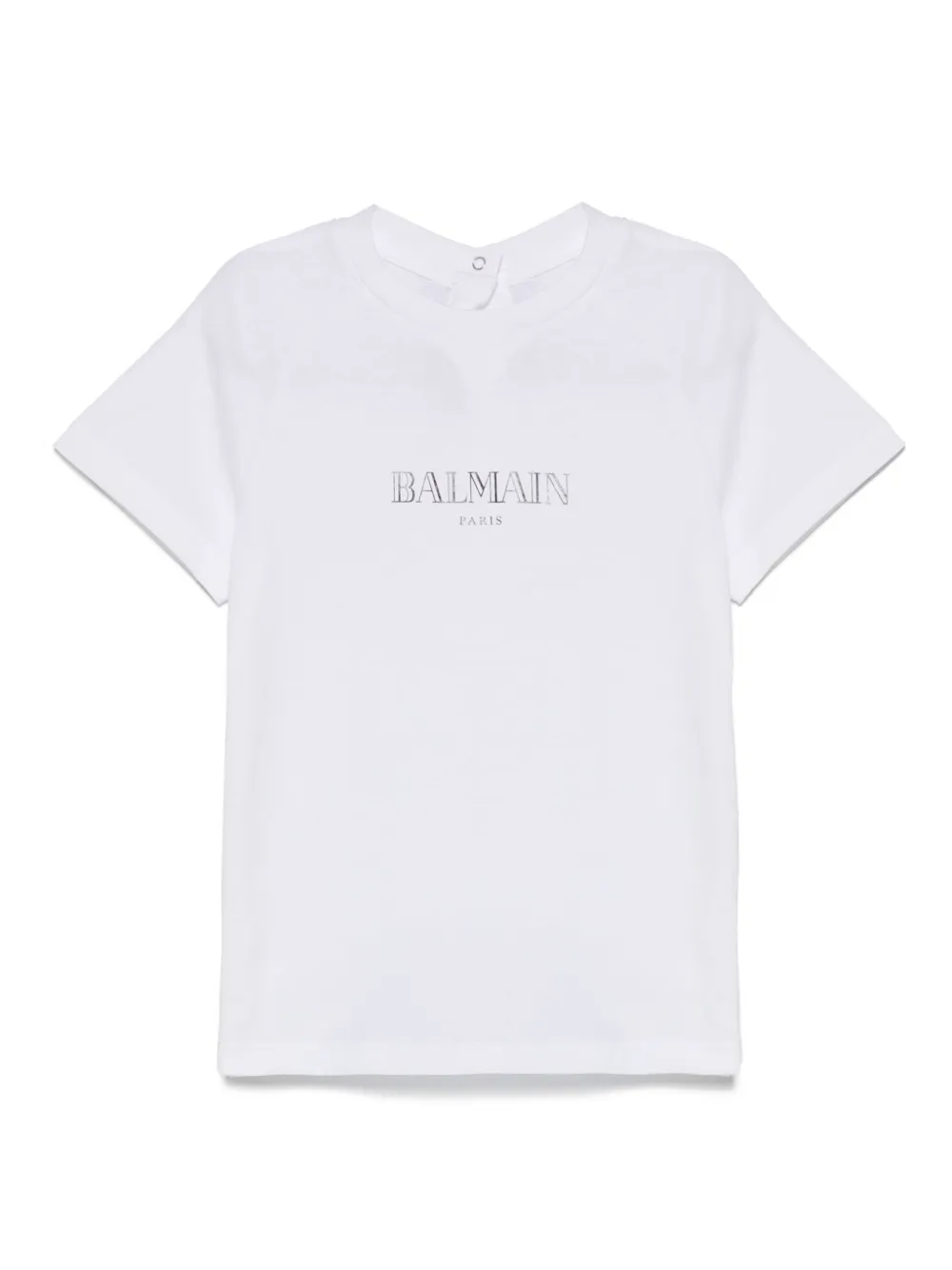 

Футболка с логотипом Balmain Kids, белый