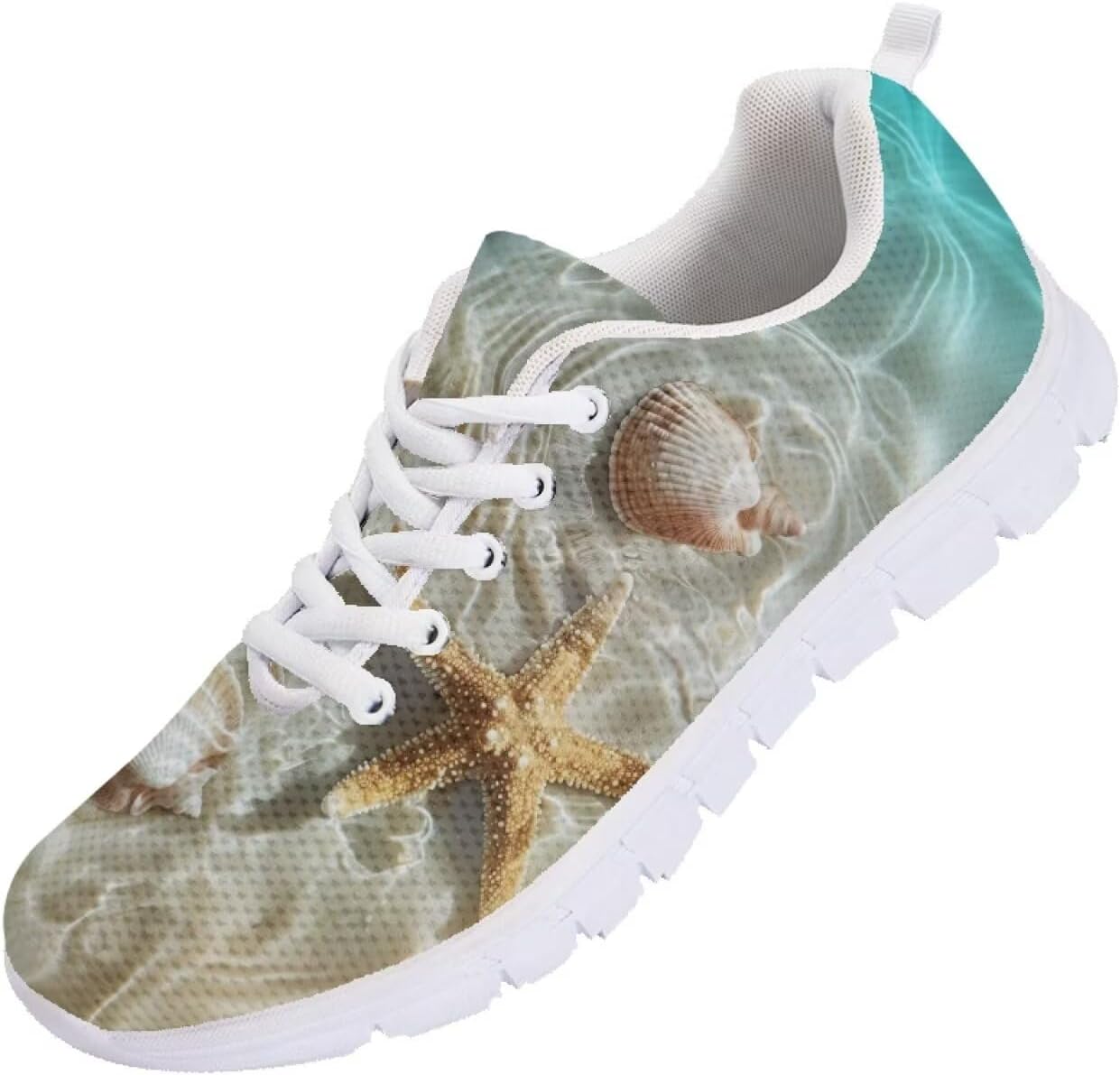 

Мужские кроссовки Funnydude Funny Print 2025, дышащие с сеткой, нескользящие, на шнуровке, Shell