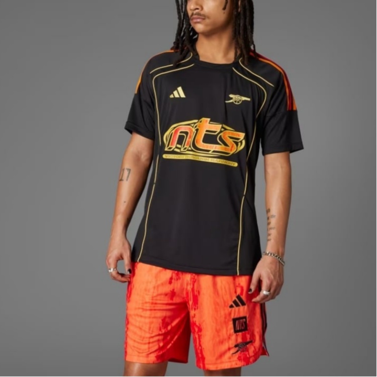 С AdiClub Arsenal Fc X Nts Ubp футболка Adidas, черный — фото 4