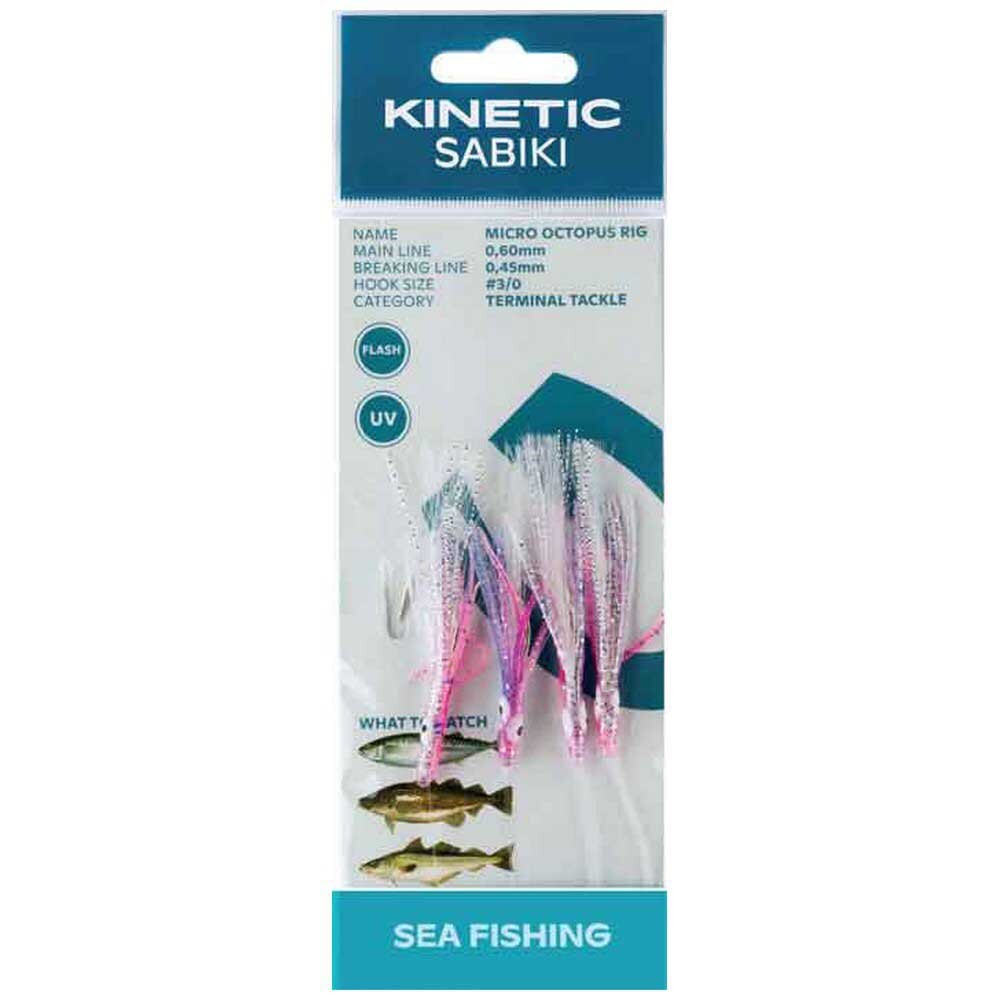 

Оснастки Kinetic Sabiki Micro Octopus, прозрачный