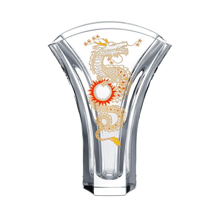 

Ваза Baccarat Ginkgo Solar Dragon, золотой