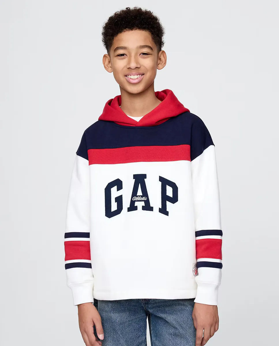 

Толстовка с боковыми карманами Gap, белый