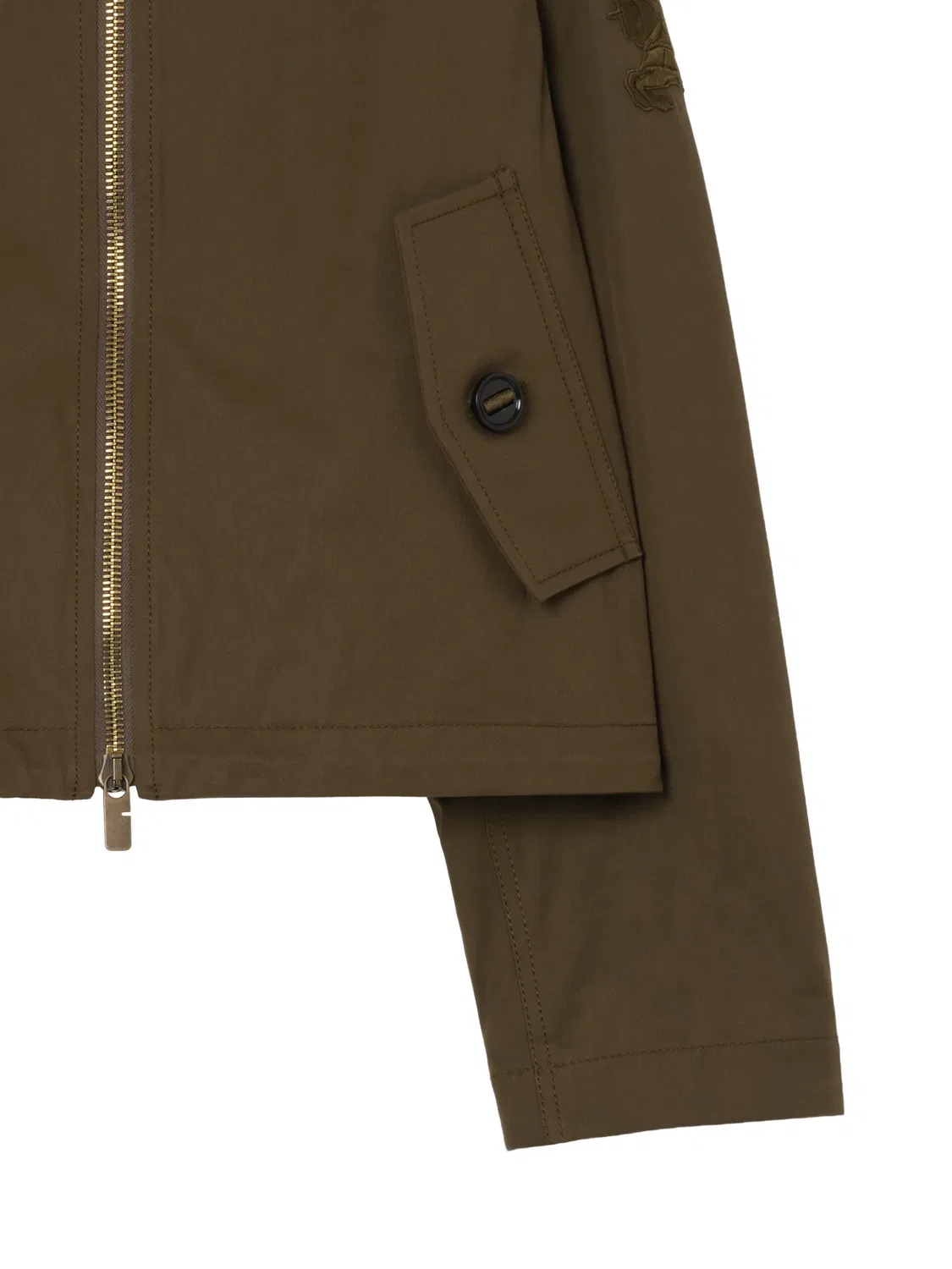 Куртка Burberry Equestrian, зеленая — фото 2