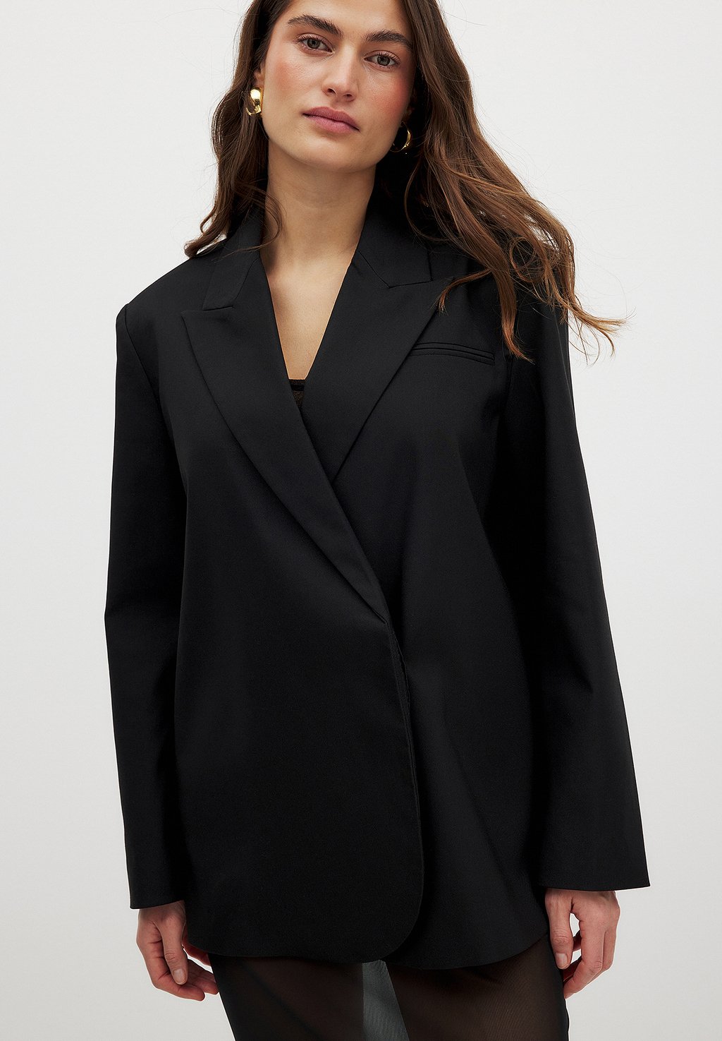 

Блейзер OVERLAP NA-KD, черный