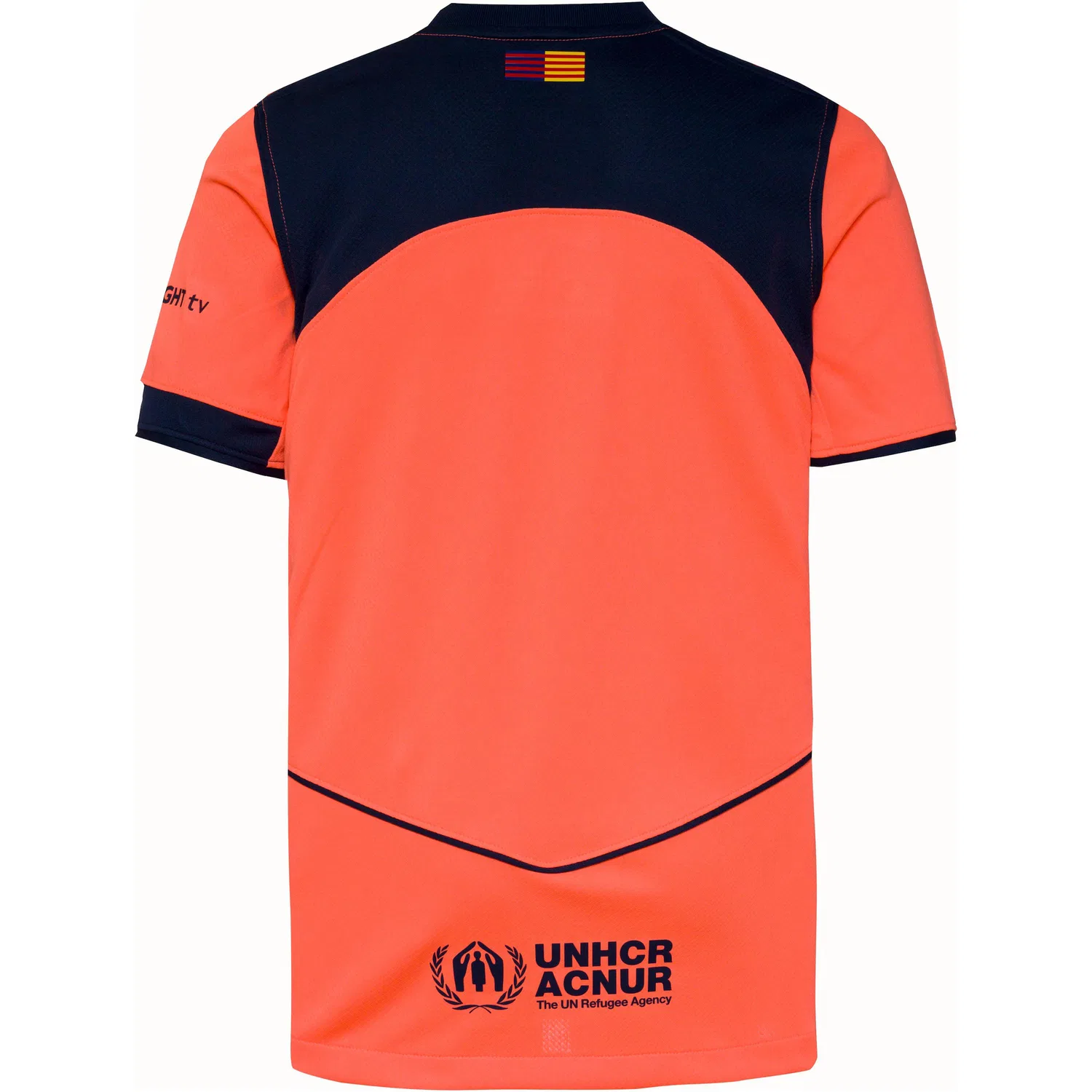 Игровая футболка 'ФК Барселона 25-26 3-й тур' Nike, Orange — фото 2
