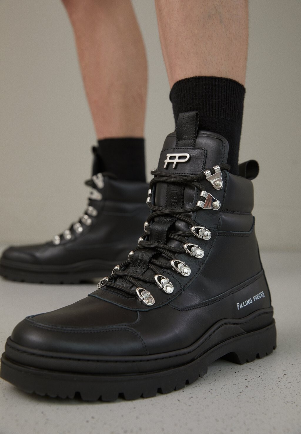 

Ботинки на шнурках Filling Pieces MOUNTAIN BOOT UNISEX, черный