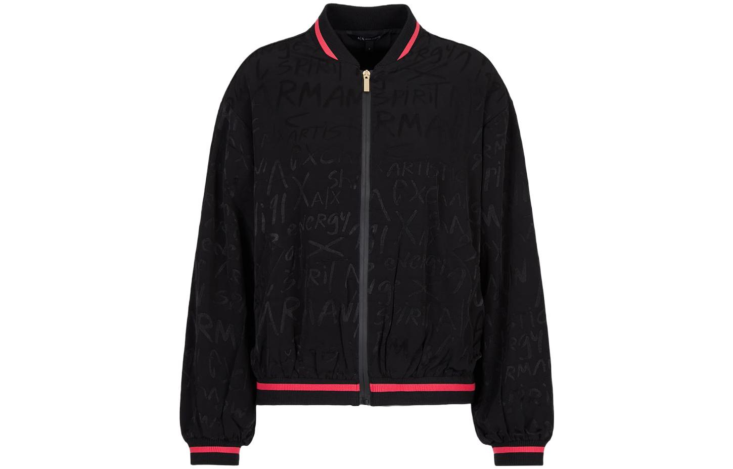 

ARMANI EXCHANGE AE FW22 Куртка женская, черная, Черный, ARMANI EXCHANGE AE FW22 Куртка женская, черная