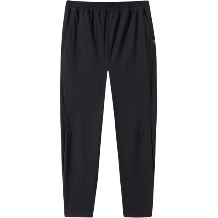 

Разнообразие тренировочной коллекции вязаные спортивные штаны мужские Plume Gray ANTA, черный