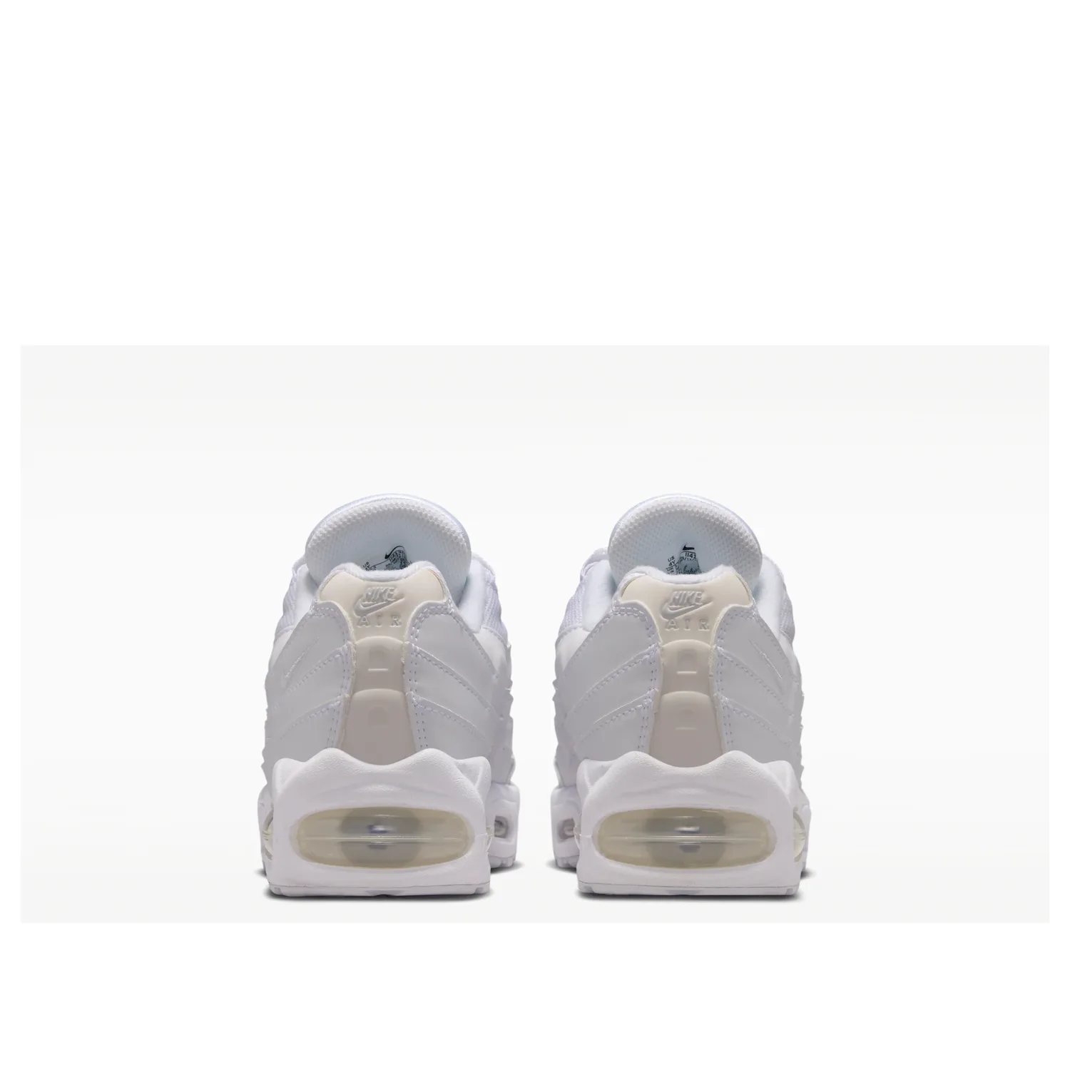 Кроссовки (GS) Nike Air Max 95 Big Bubble 'White Pure Platinum' — фото 3