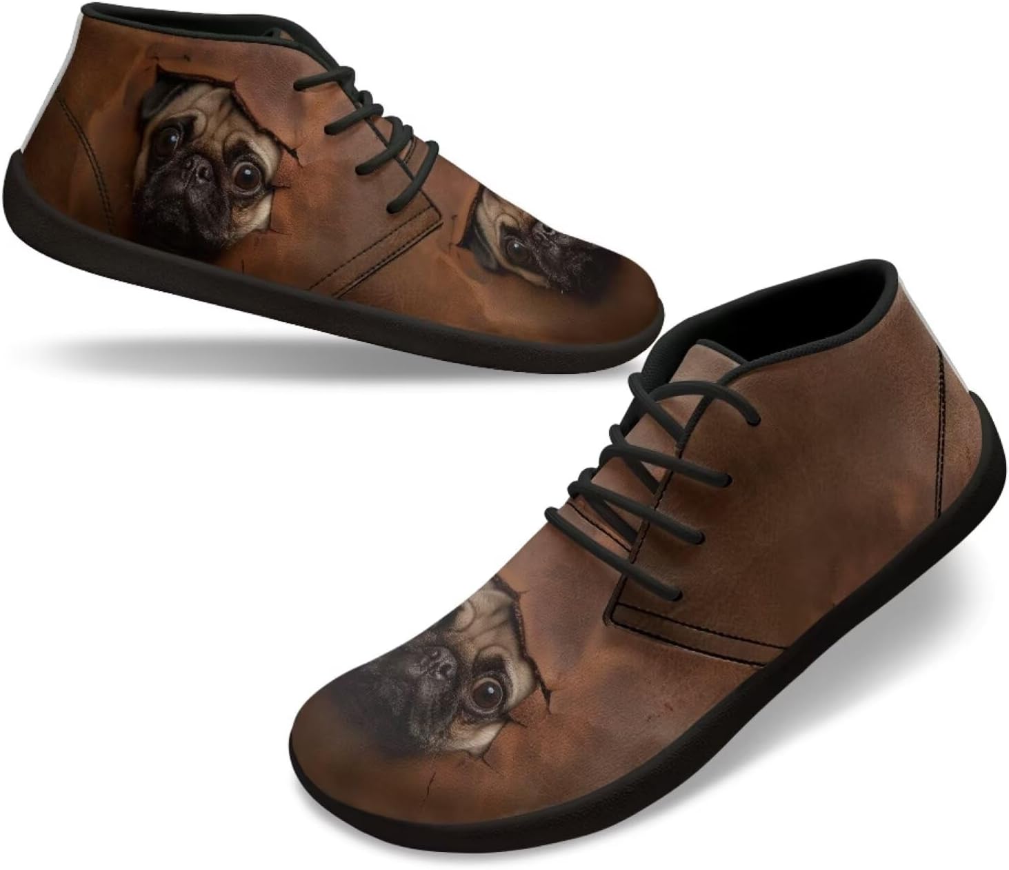 

Мужские туфли для собак, повседневные кроссовки для бега, слипоны, ходовые туфли, теннисные кроссовки для мальчиков Ecaestolph, коричневый