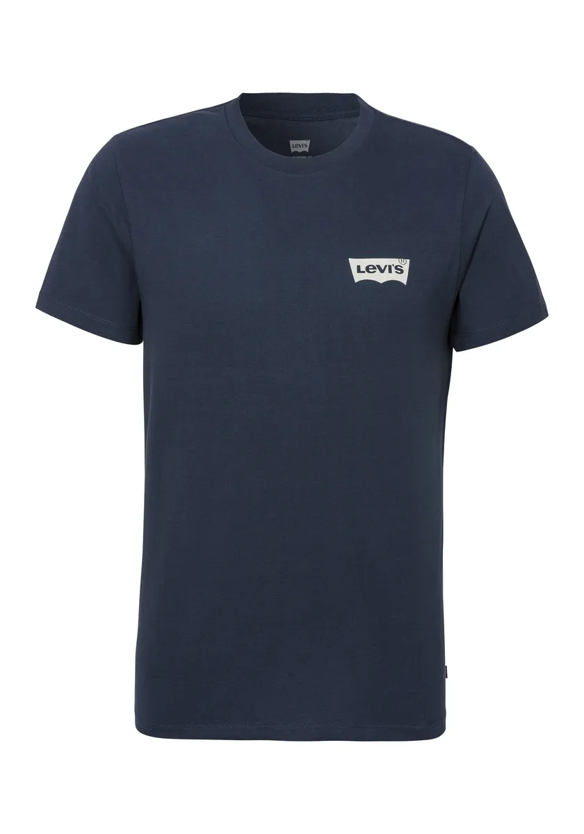 

Футболка Levi's "GRAPHIC CREWNECK TEE" с небольшим принтом "крылья летучей мыши", цвет Icon Logo Dress Blues