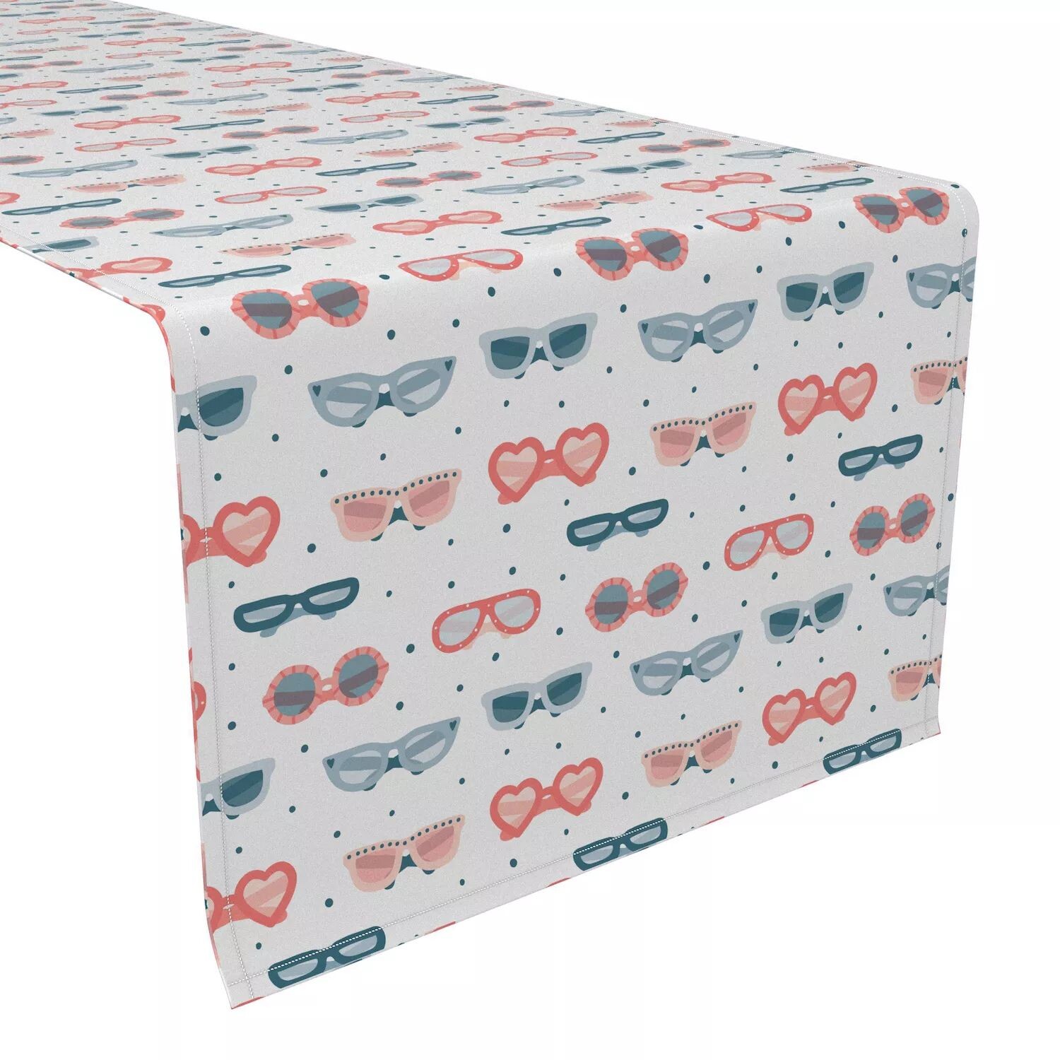 

Table Runner, 100% полиэстер, летние солнцезащитные очки 12x72 дюйма