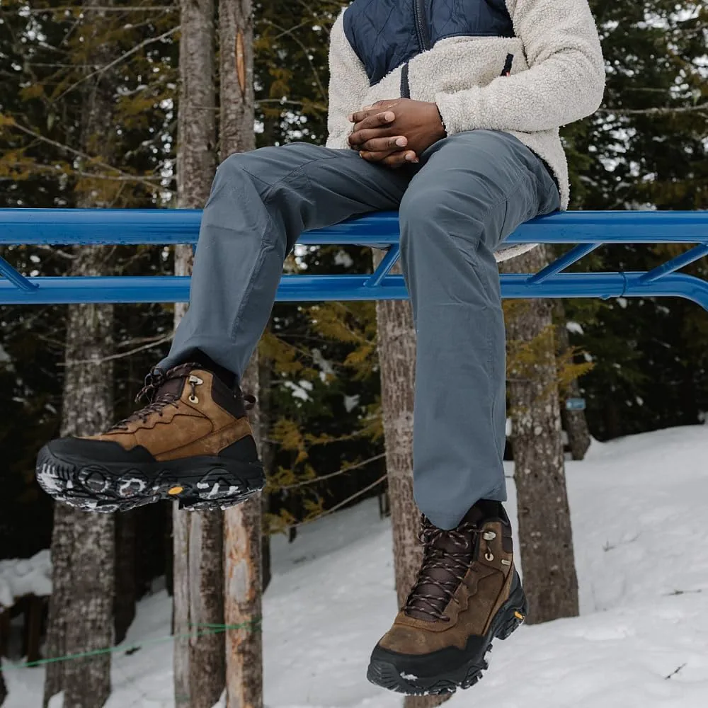 

Мужские термоботинки Merrell Coldpack 3 Thermo Mid водонепроницаемые, черный