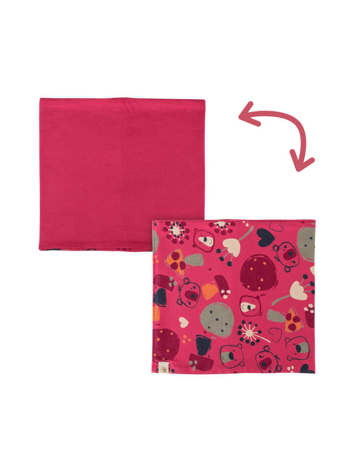 

Шарф-петля Fancy Forest розового цвета Sigikid