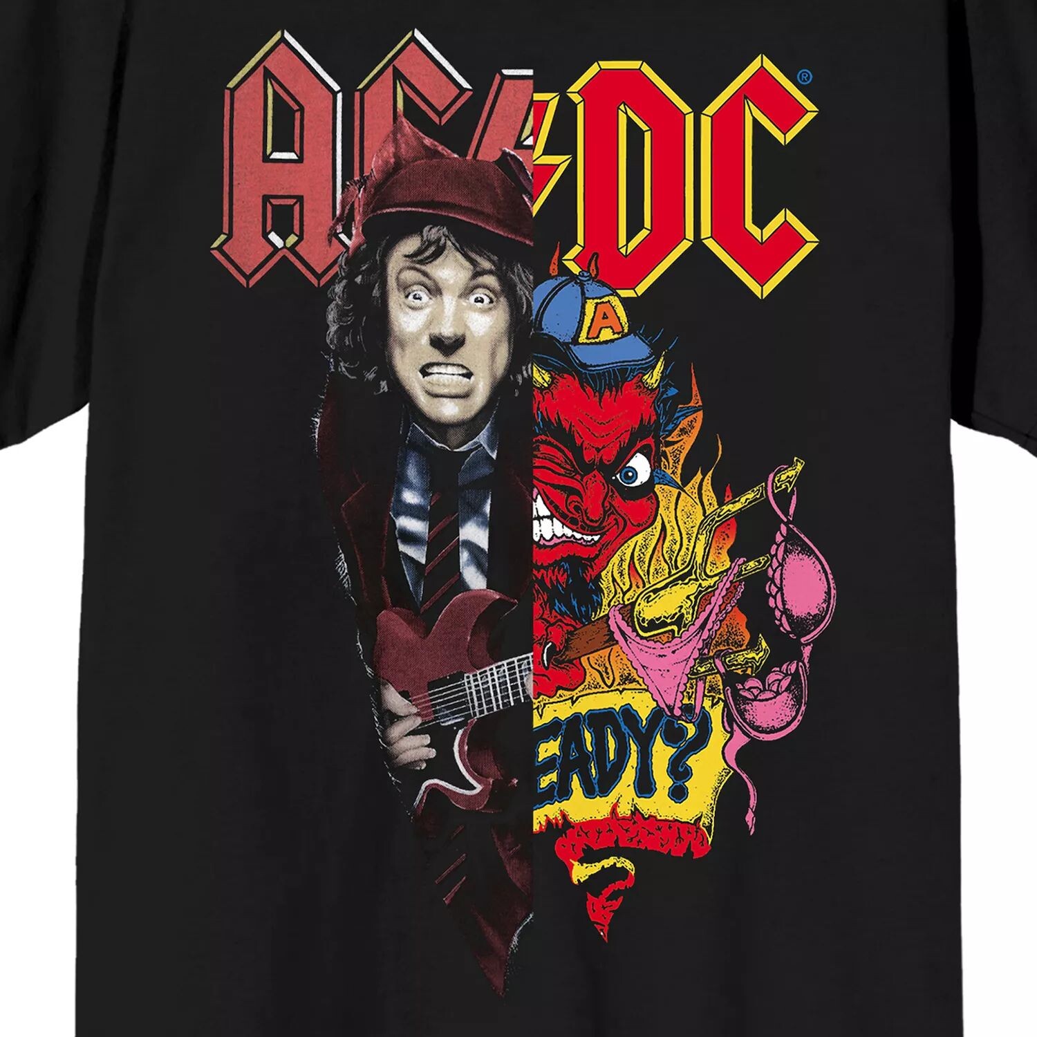 

Мужская футболка с игроком AC/DC Licensed Character