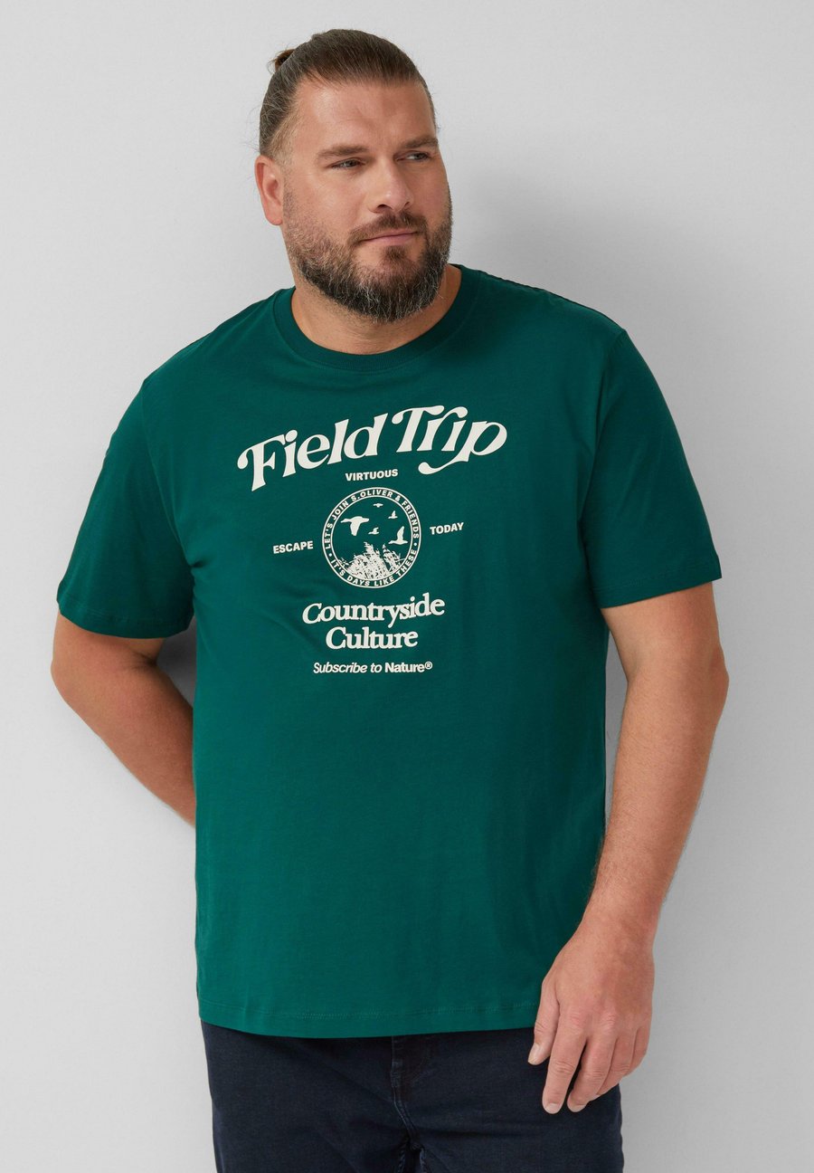 

Футболка s.Oliver Print T-shirt, Tannengrün/Khaki, Бежевый, Футболка s.Oliver Print T-shirt, Tannengrün/Khaki