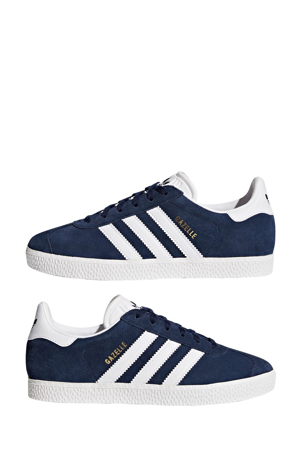 Спортивные кроссовки adidas Originals Junior Gazelle на шнуровке adidas originals, синий — фото 4