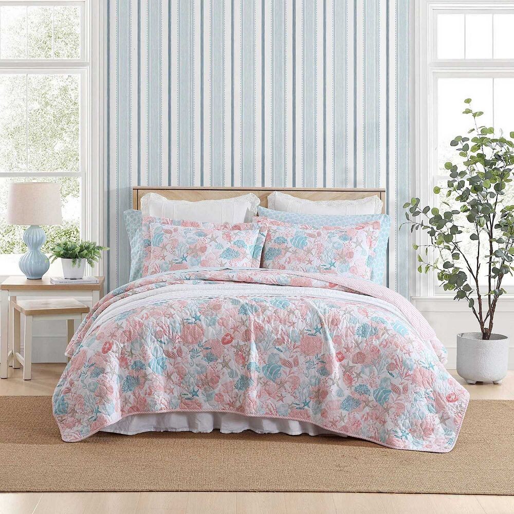 

Комплект одеял Laura Ashley Swimtime, розовый