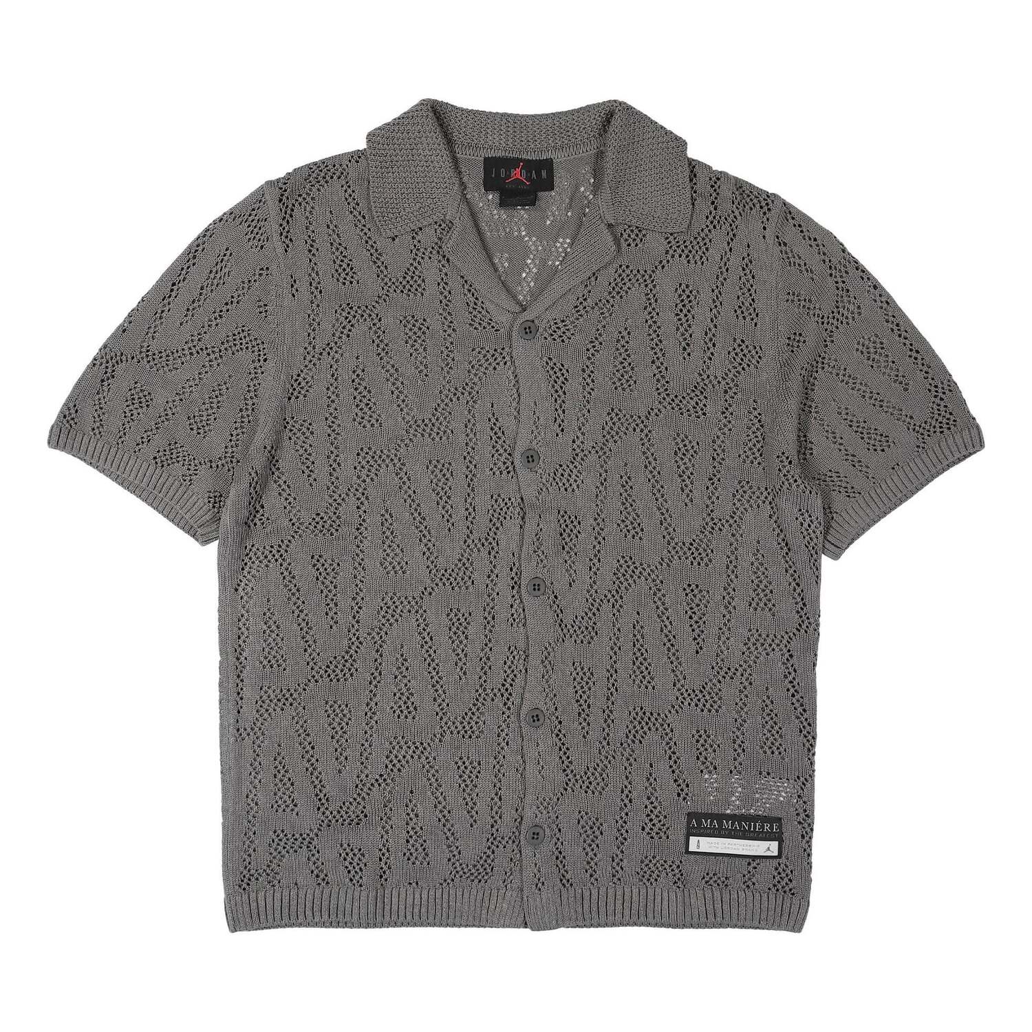 

Рубашка Air Jordan x A Ma Maniere Shooting Shirt 'Flat Pewter'