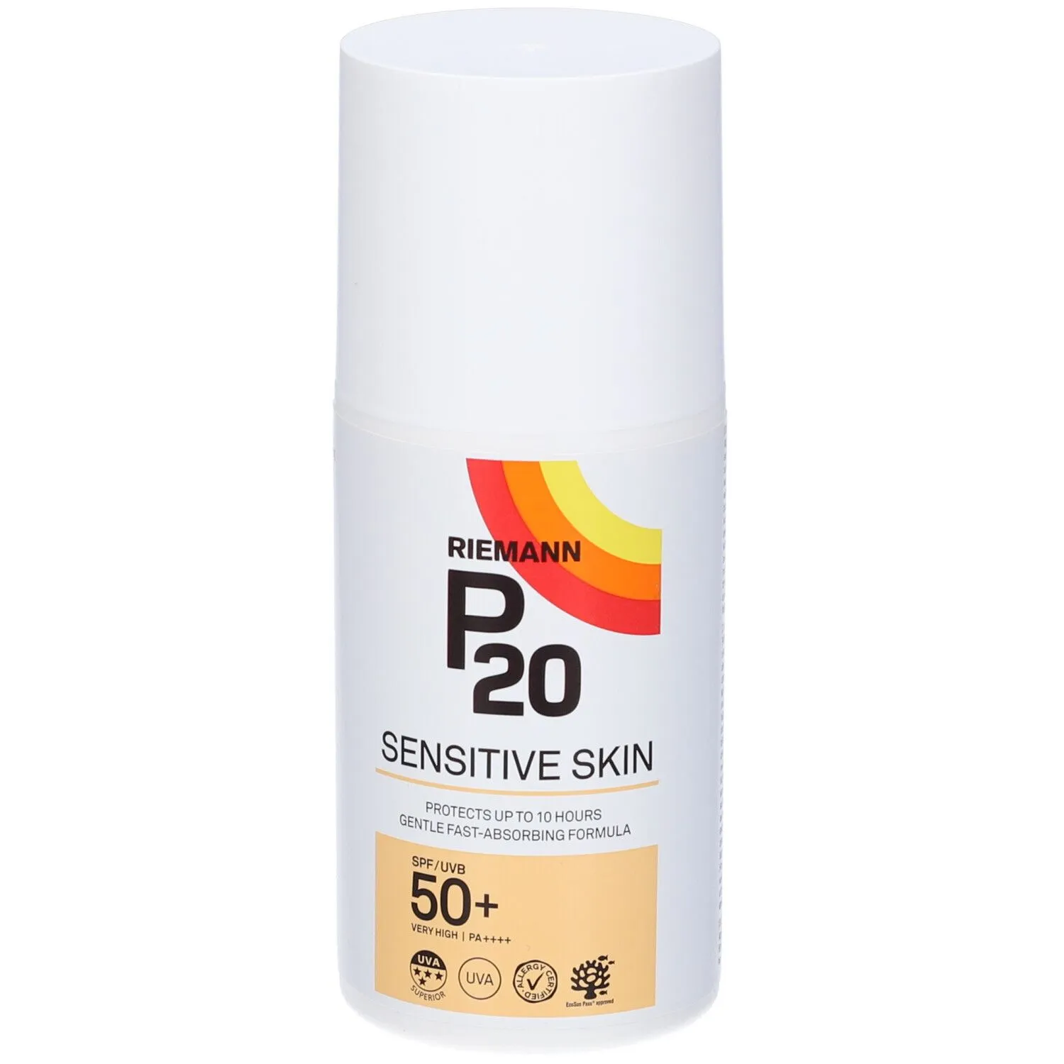 

P20 Солнцезащитный крем Spf50+ 200 мл для чувствительной кожи