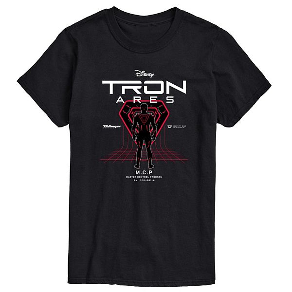 

Футболка Men's 's tron: ares master control program Disney
