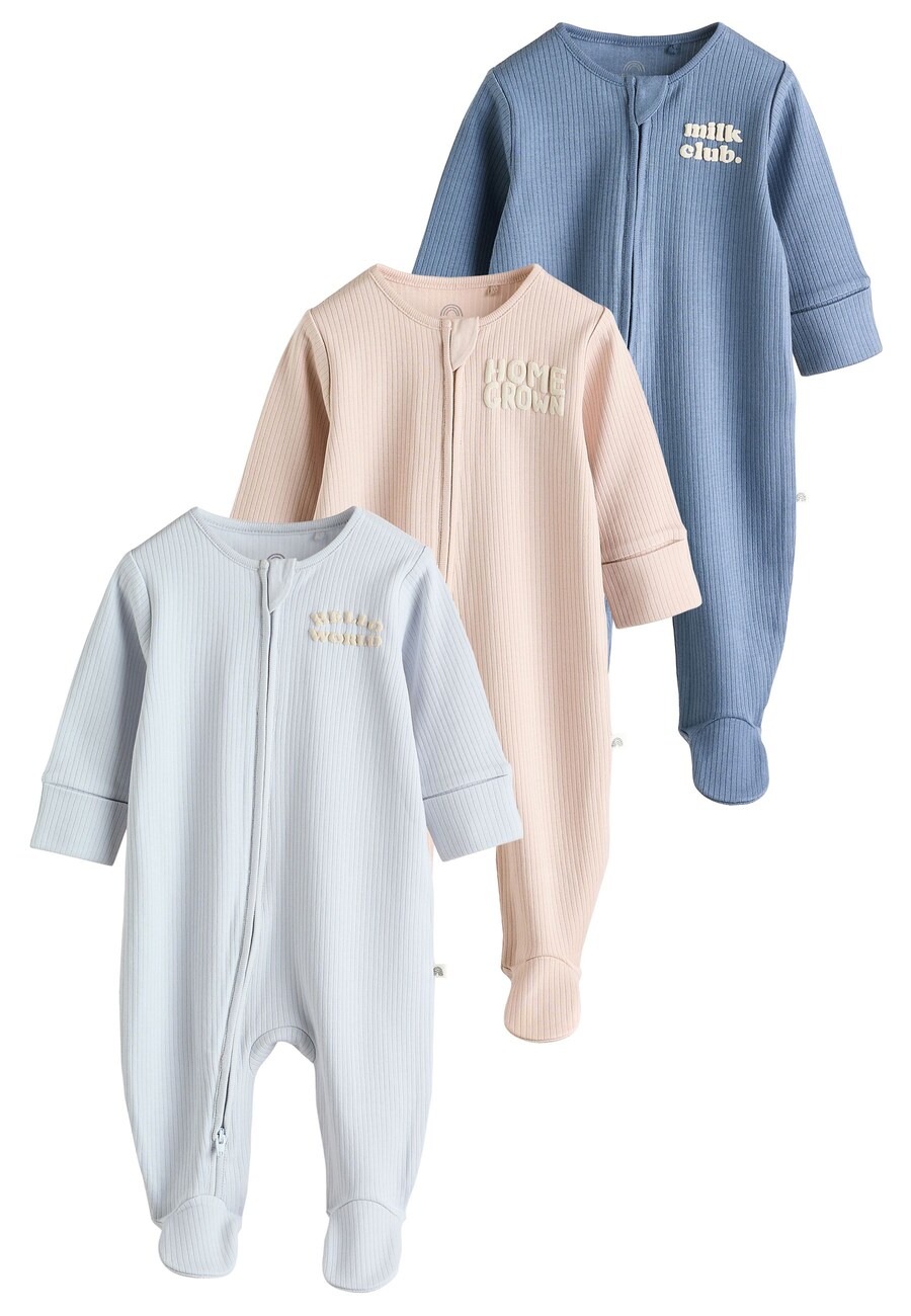 

Пижама Next, цвет Nude/Sapphire/Light blue