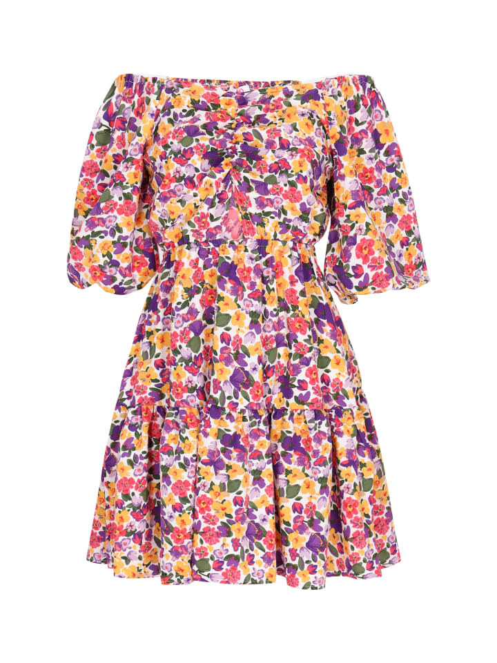 

Платье до колена myMo, цвет violet multicolor