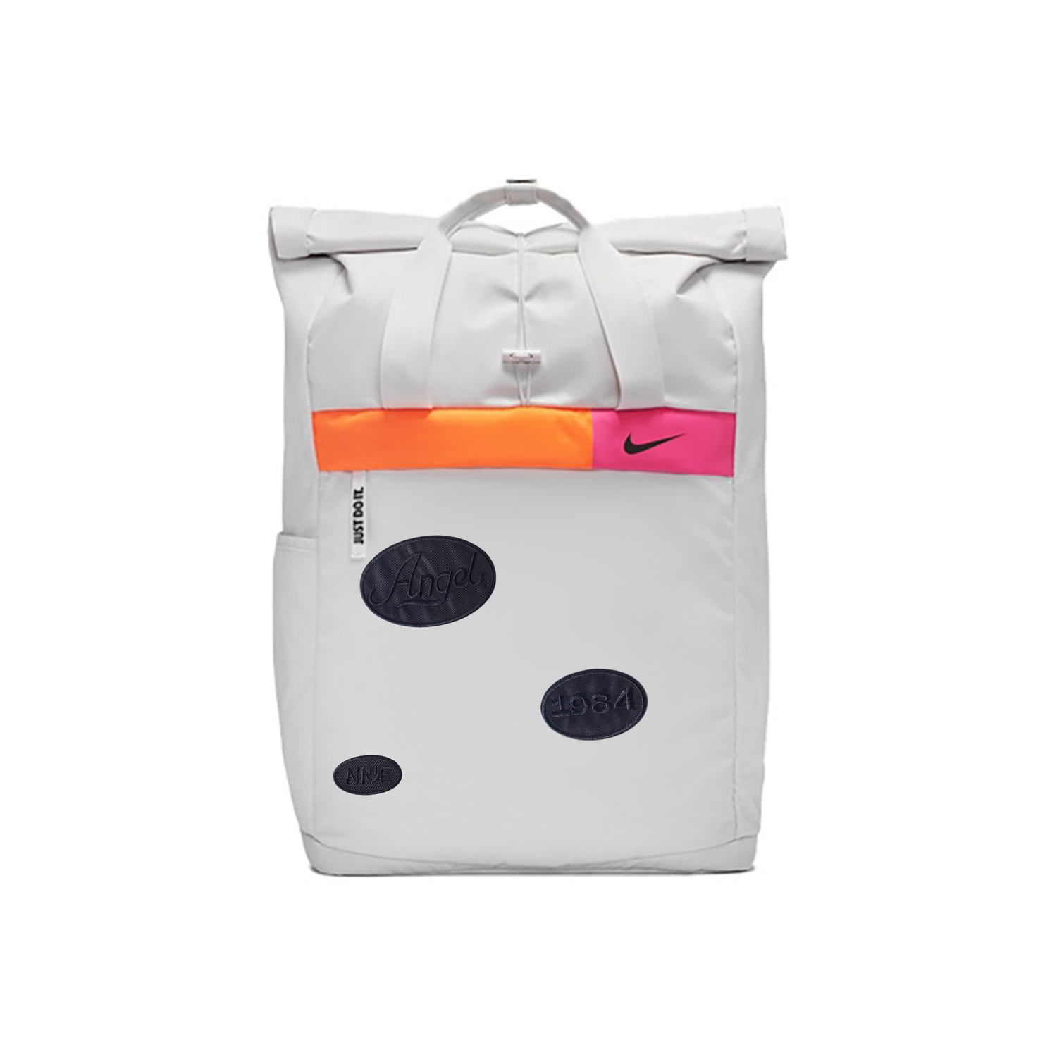 

Nike Тканевый рюкзак унисекс светло-серебристый серый, Light Silver Gray