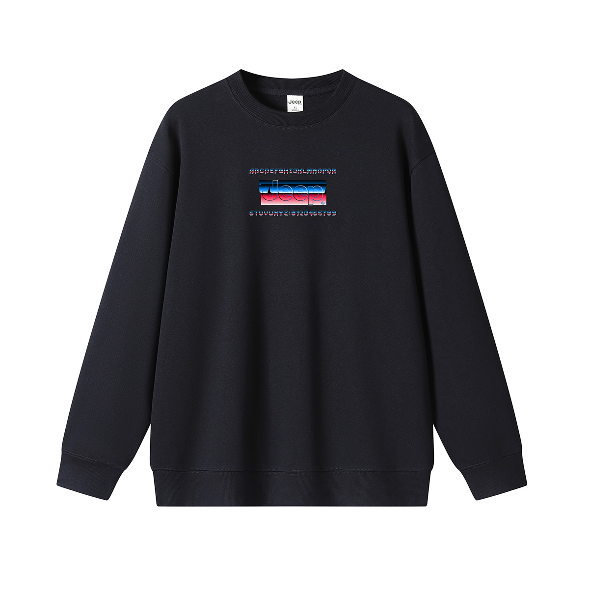 

Толстовка Unisex Hooded Moderate Jeep, jj24-pure черный[jeep]