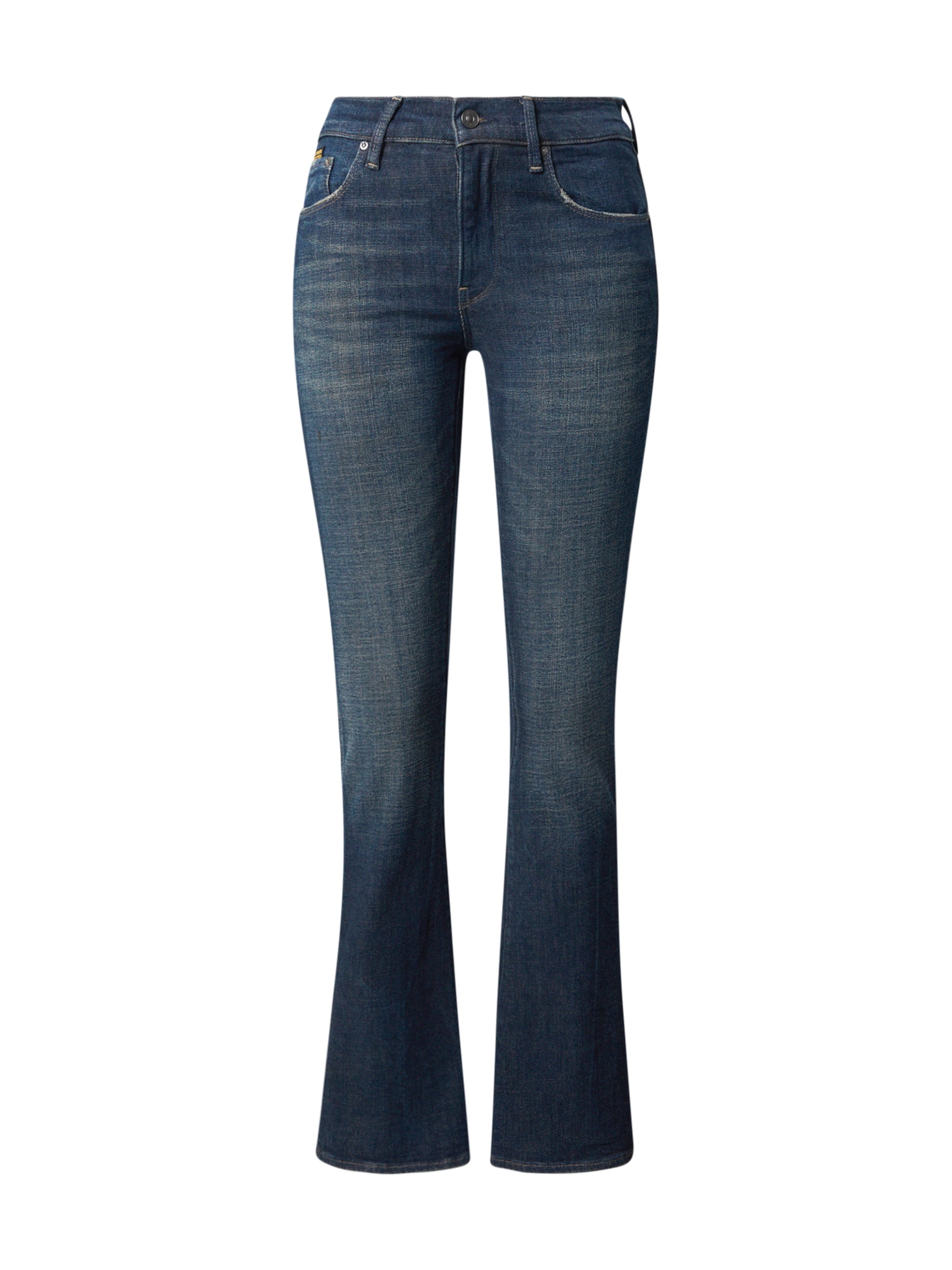 

G-STAR Джинсы-клеш '3301' в темно-синем цвете