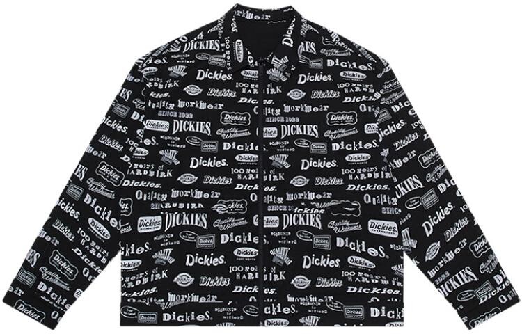 

Куртка унисекс Dickies, цвет Black Dickies all-over print