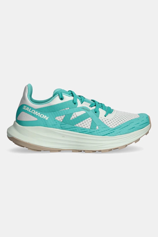 Ботинки женские Salomon Ultra Flow сетчатые комбинированные, бело-бирюзовый — фото 2