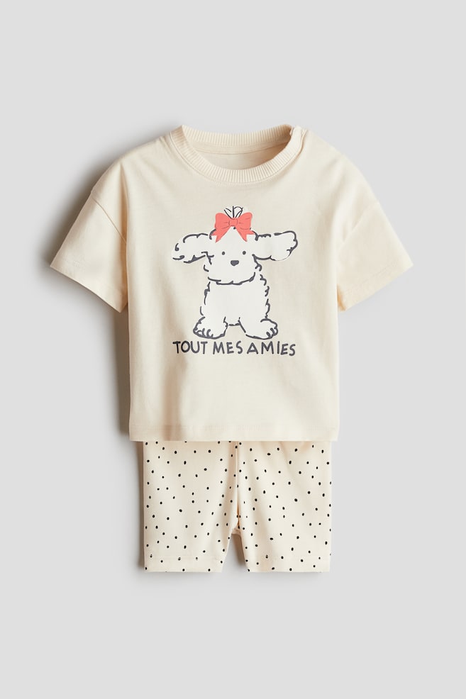 

Костюм-Двойка из хлопчатобумажного трикотажа H&M, мультиколор