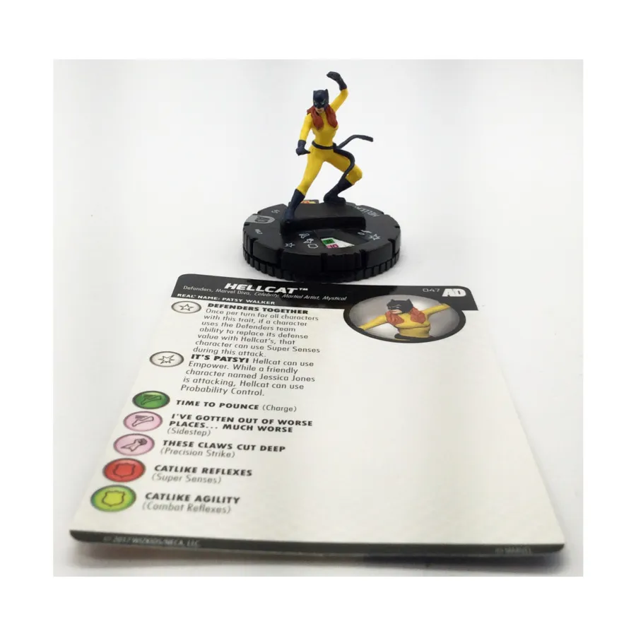 

Адский кот #047 ( клавиша R), Marvel HeroClix - Avengers/Defenders War - Singles