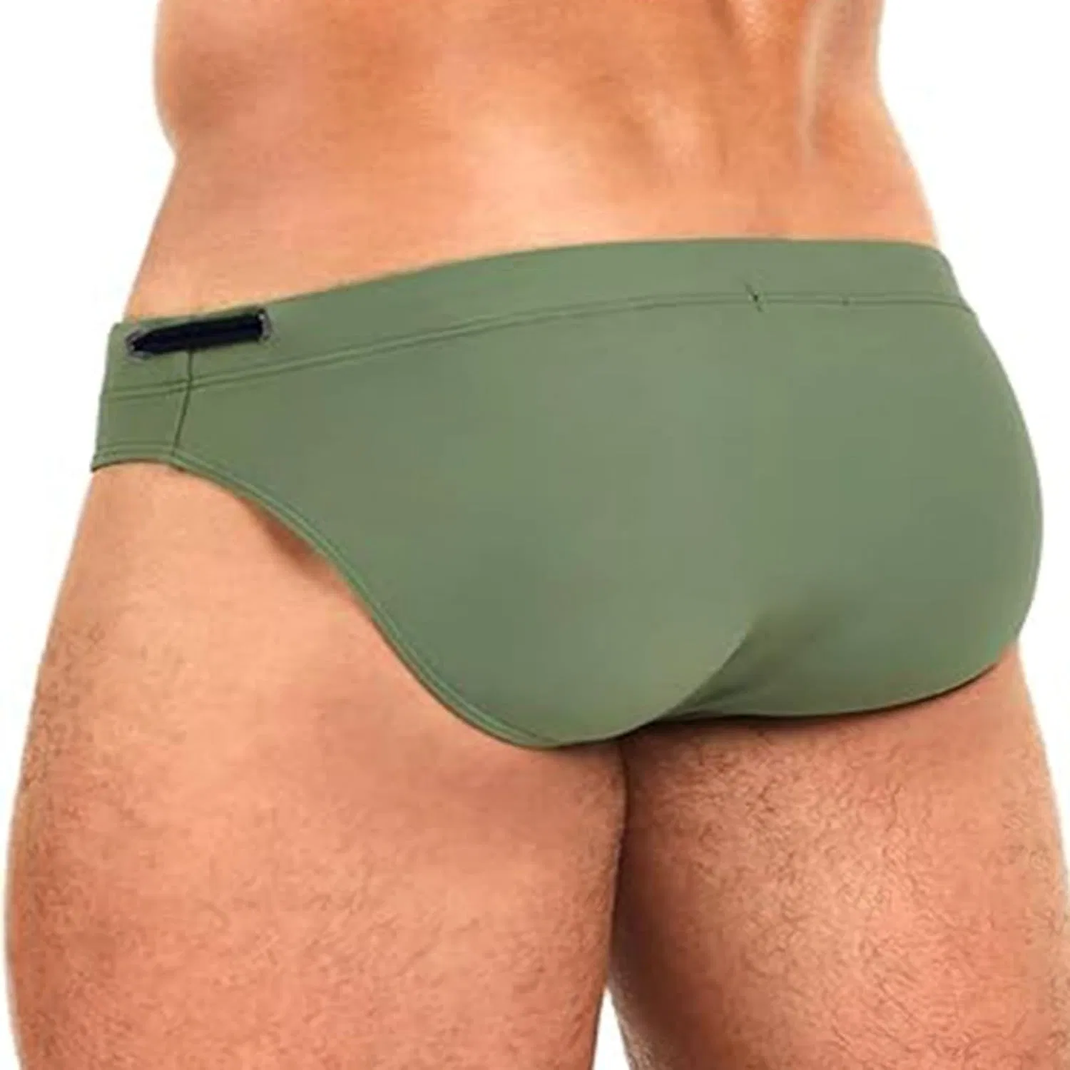 Плавки мужские, быстросохнущие, без сетки, цвет Army Green — фото 2