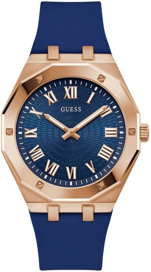 

GUESS мужские часы 42mm, Blue/Rose Gold Tone/Blue, Позолоченный, GUESS мужские часы 42mm, Blue/Rose Gold Tone/Blue