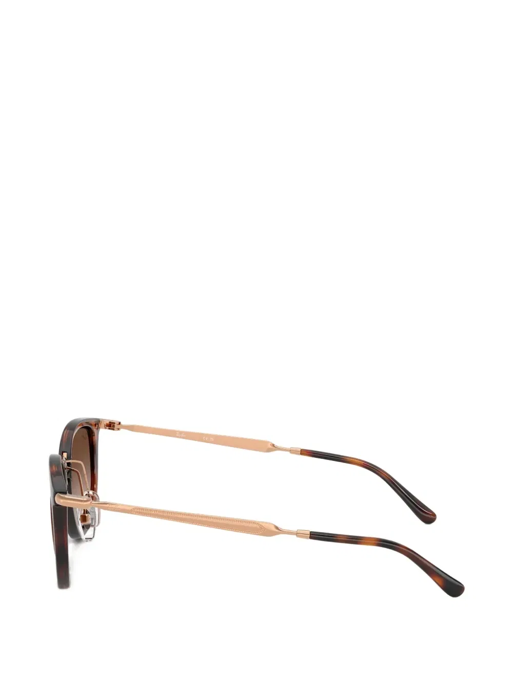 Солнцезащитные очки в стиле броулайн Ray-Ban Junior, коричневый — фото 3