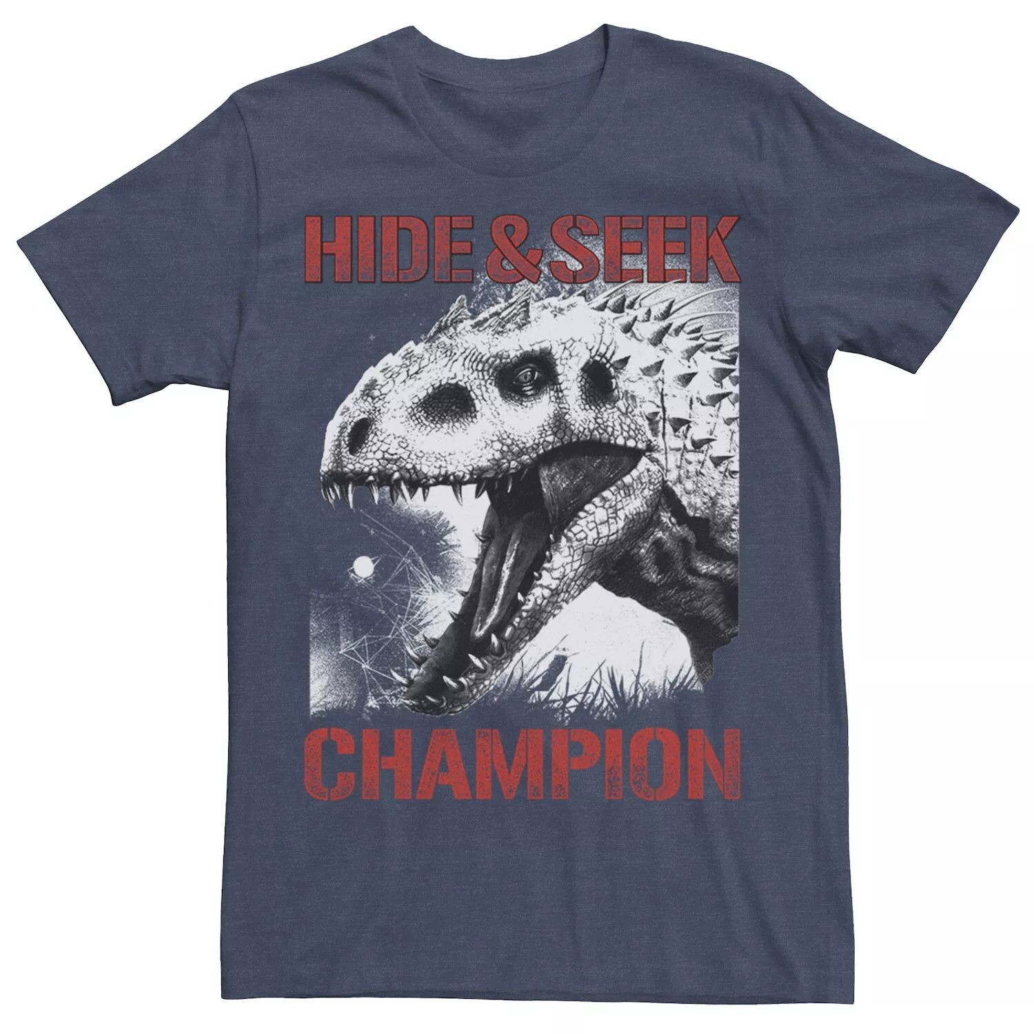 

Мужская футболка Jurassic World Indominus Hide & Seek Champ с рисунком Licensed Character