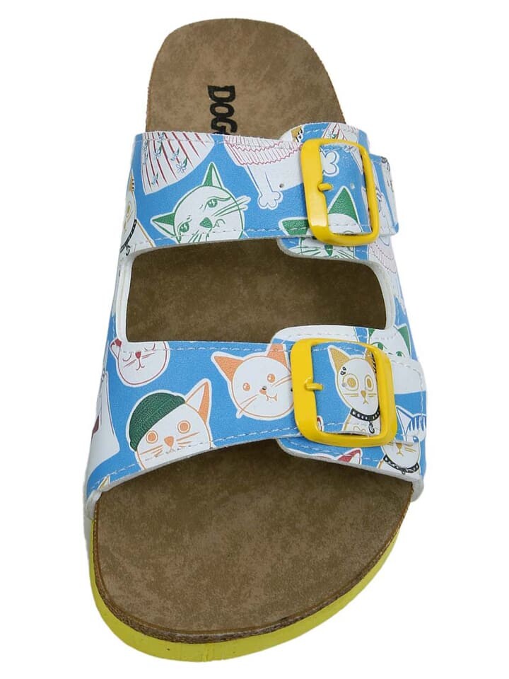 Сандалии на плоской подошве Dogo Stella Sandalen - Meow Mix, синий — фото 4