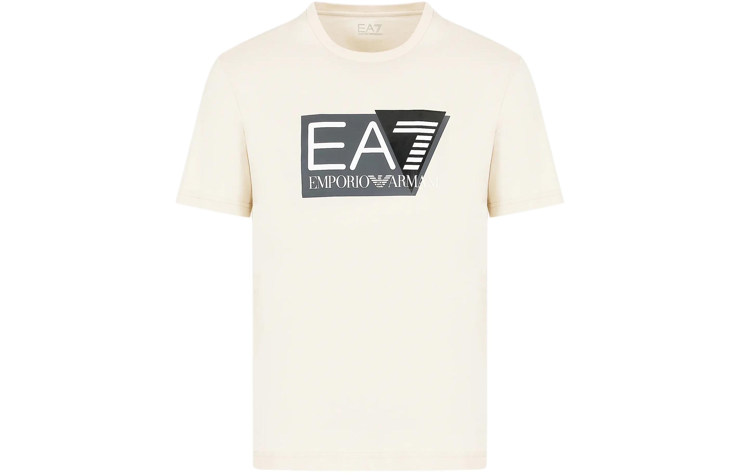 Футболка с логотипом ea7 EMPORIO ARMANI, черный — фото 3