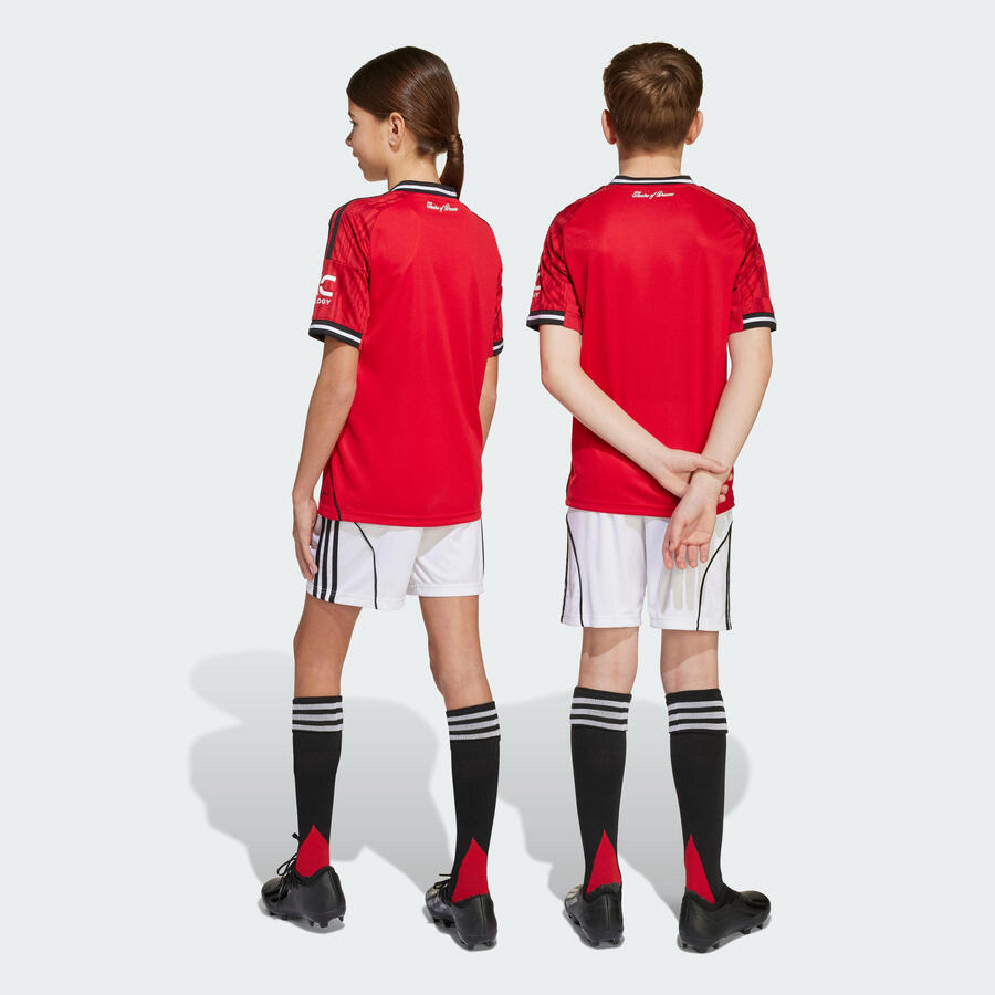 ADIDAS Детские домашние шорты Манчестер Юнайтед 25/26 — фото 4