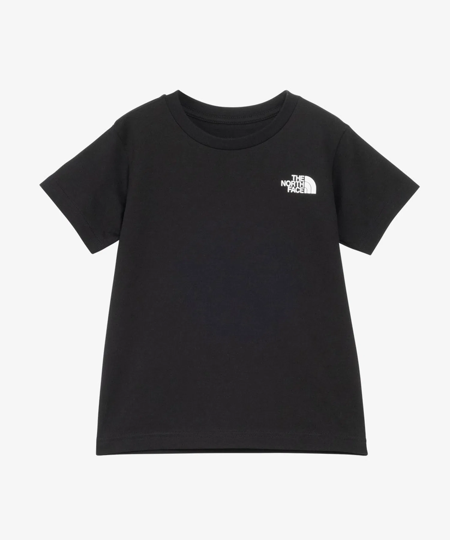 Детская хлопковая футболка THE NORTH FACE с логотипом синяя — фото 3
