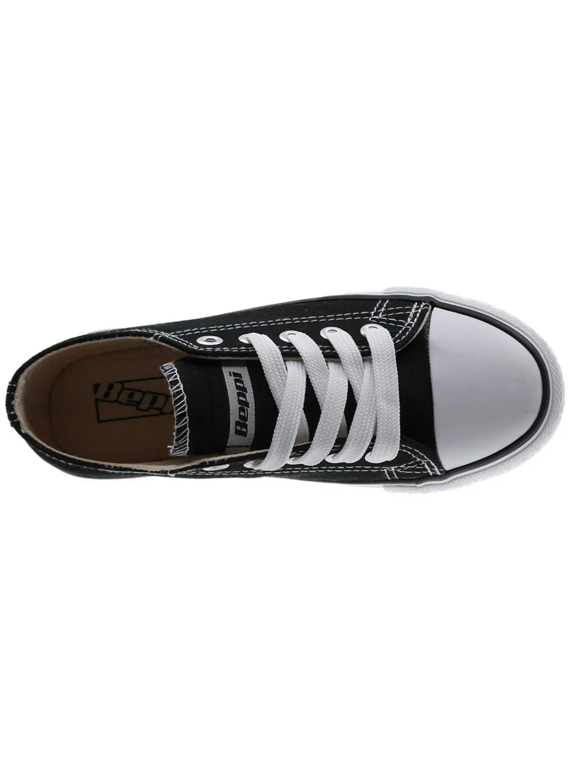 Кроссовки Beppi Canvas Shoe черного цвета — фото 3