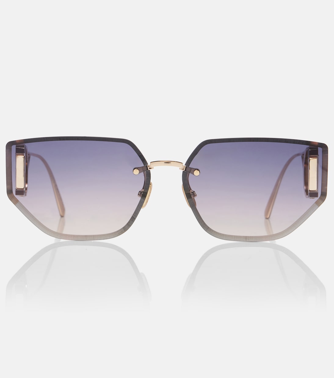 

Солнцезащитные очки 30Montaigne B3U с формой «кошачий глаз» Dior Eyewear