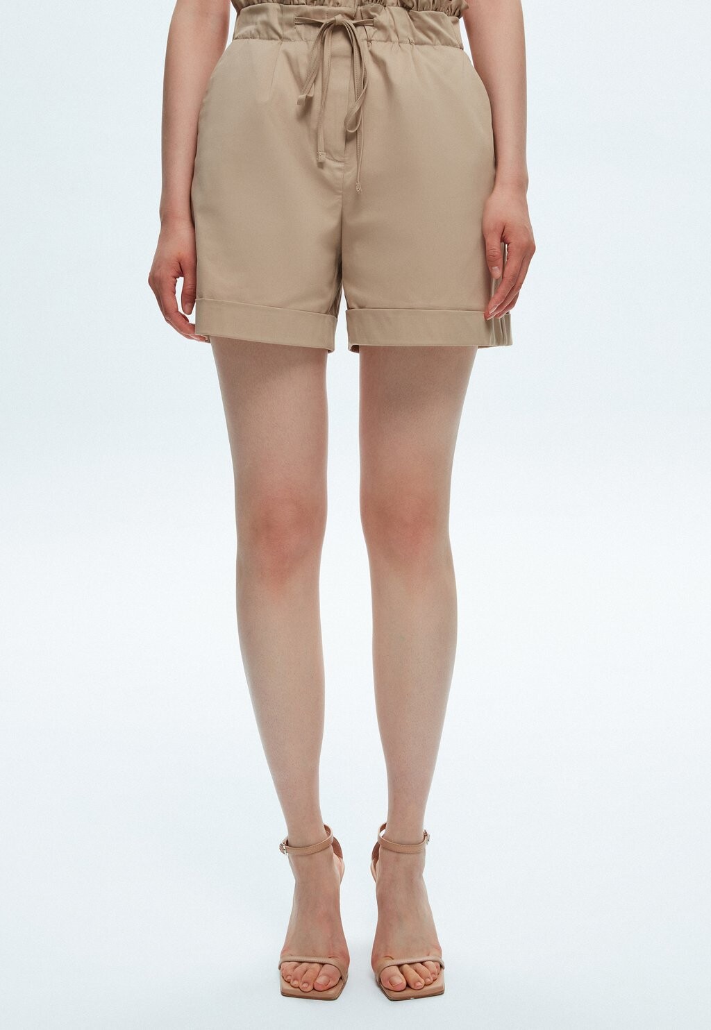 

Шорты RUFFLE WAIST adL, бежевый