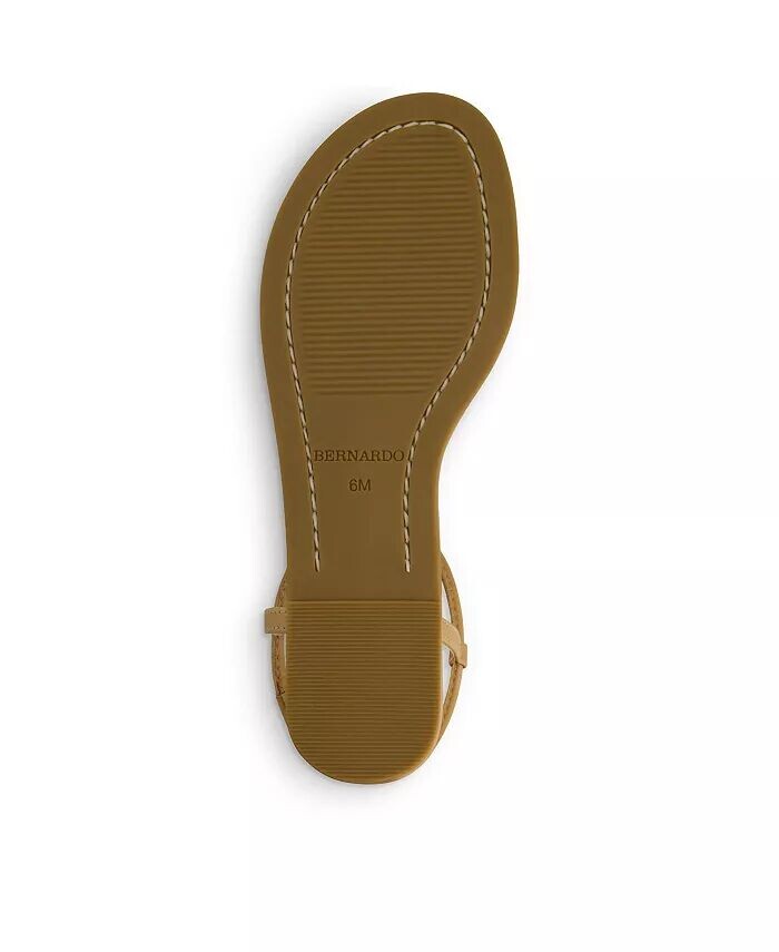 Сандалии Bernardo Hercu с Т-образным ремешком Bernardo Footwear, коричневый/бежевый — фото 3
