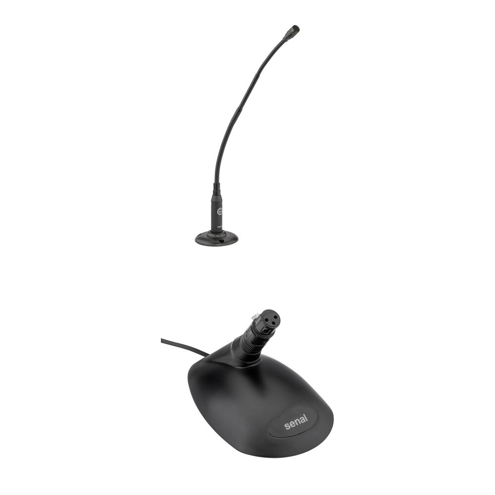

Микрофон на гибкой шее Senal CXGN-12C 12" Cardioid Gooseneck Microphone Kit with