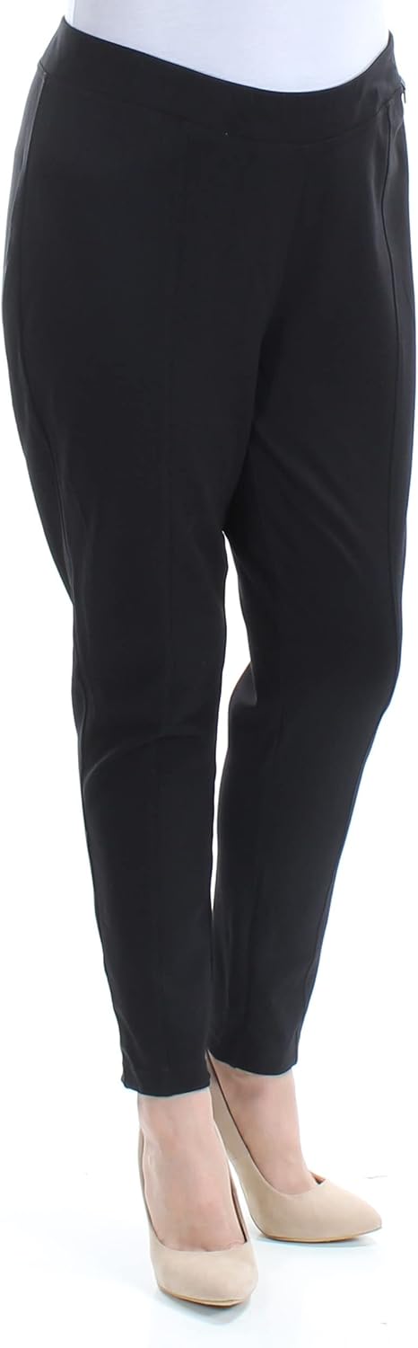 Женские леггинсы Calvin Klein Essential Power Stretch Ponte Plus Size, Black — фото 2